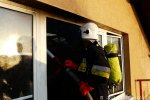 Pożar budynku biurowo-usługowego w Andrychowie